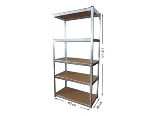 Noliktavas plaukts Haushalt T20A, 90x45x180cm