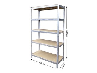 Storage shelf Haushalt T21A, 120 x 45  x 180 cm
