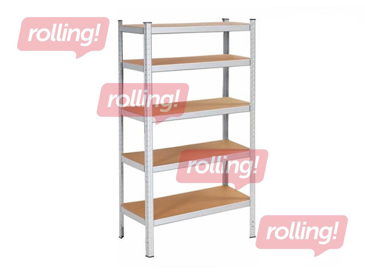Noliktavas plaukts Springos, 75x30x150cm