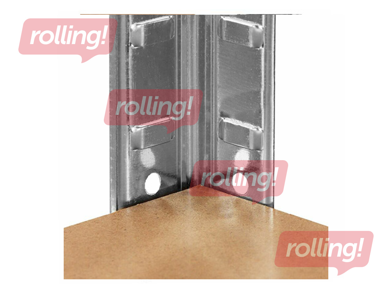 Noliktavas plaukts PRO, 120x45x180cm