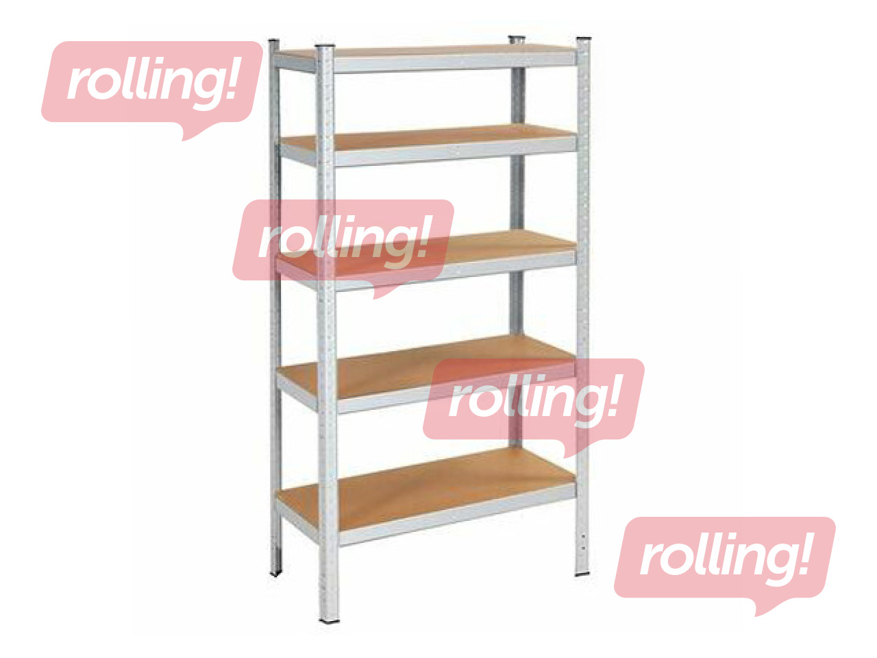 Warehouse shelving PRO, 180x120x45cm