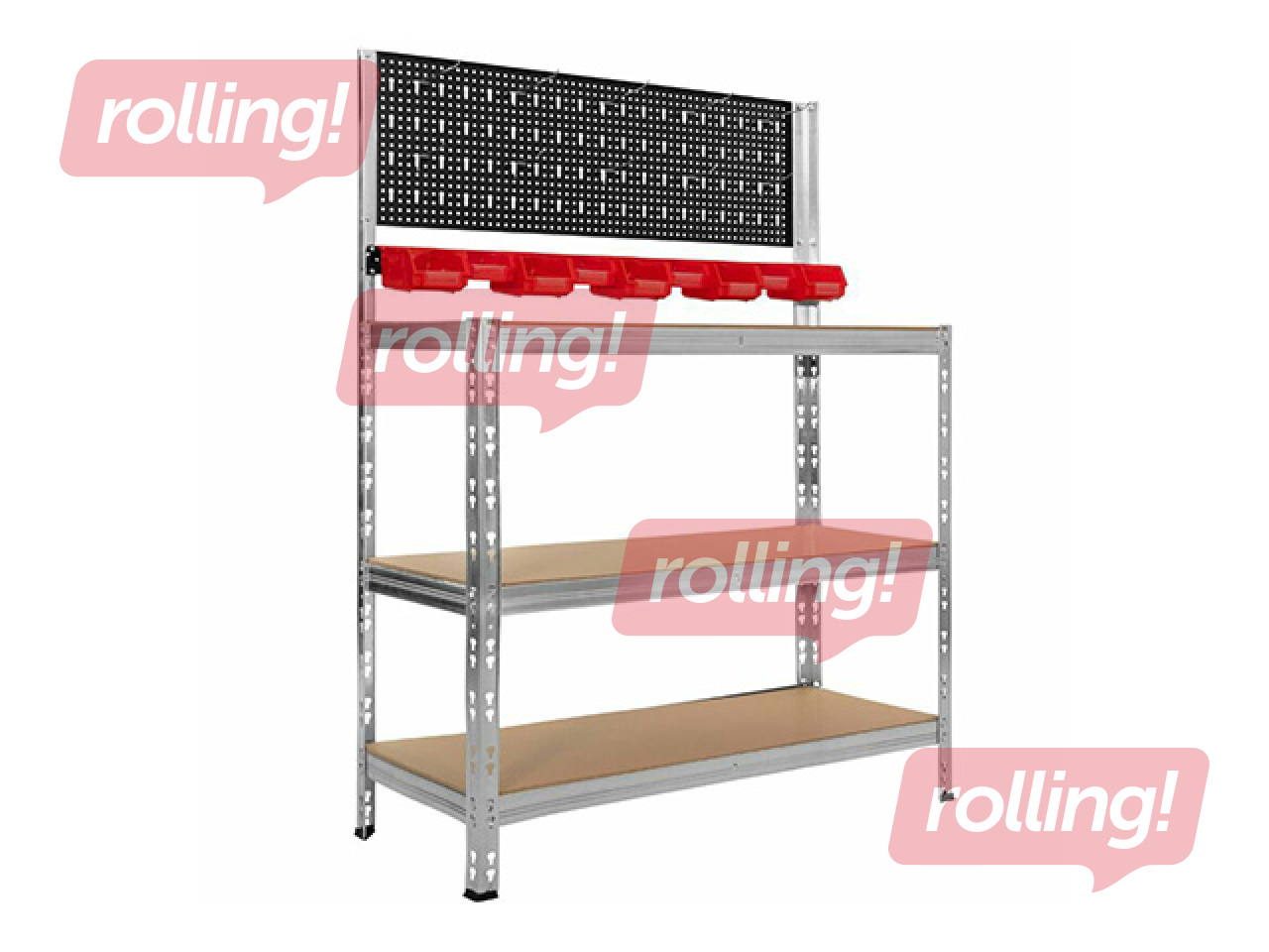 Work bench Springos, 101x40x136cm
