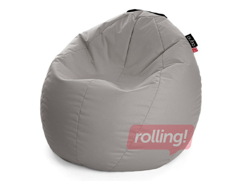 Кресло-мешок Qubo Comfort 80 Серый (Pebble), Pop Fit