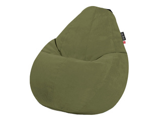 Кресло-мешок Qubo Comfort 90 Olive, Velvet Fit