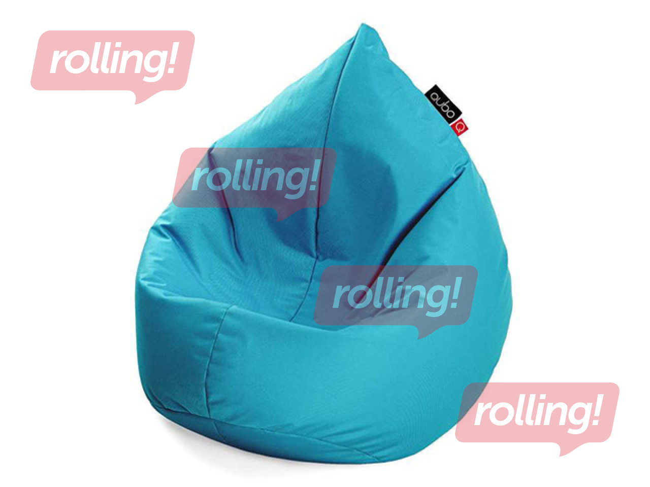 Sēžammaiss Qubo Drizzle Drop Wave Blue, Pop Fit