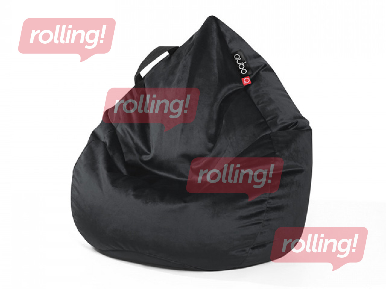 Laste tugitoolikott Qubo Drizzle Drop Onyx, Fresh Fit