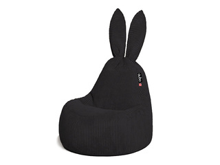 Кресло-мешок Qubo Baby Rabbit Onyx, Feel Fit