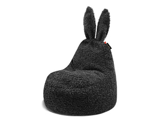 Bean Bag Chair – Qubo Baby Rabbit Currant, Fluffy Fit