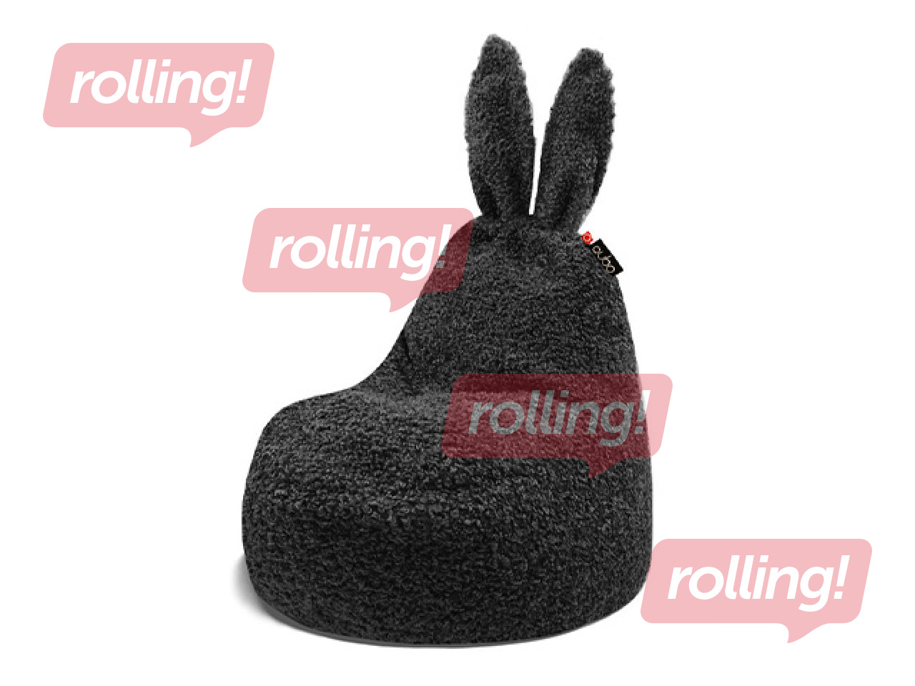 Кресло-мешок Qubo Baby Rabbit Currant, Fluffy Fit