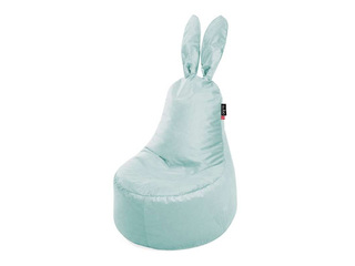 Bean Bag Qubo Daddy Rabbit Menthe, Velvet Fit