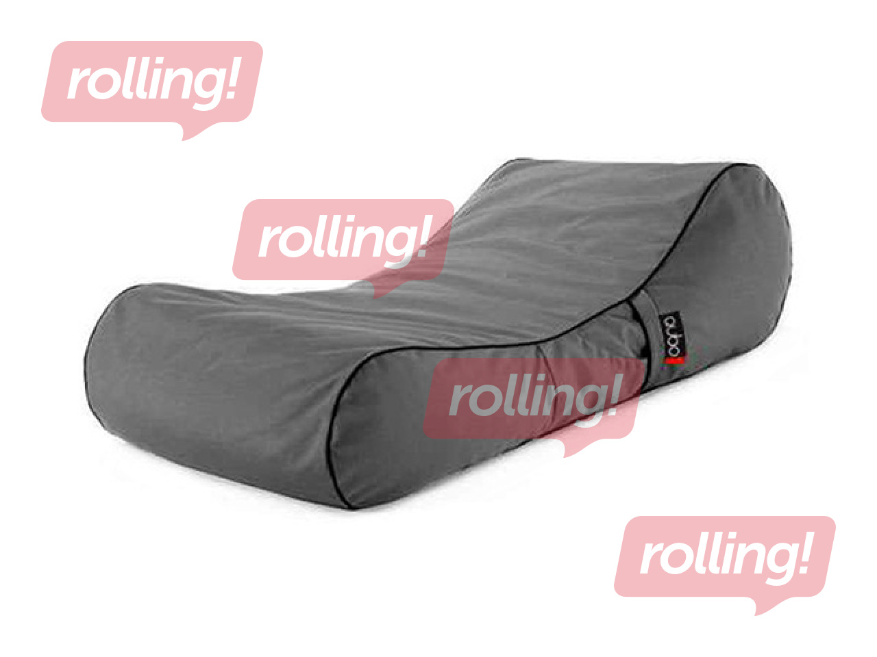 Kott-tool Qubo Flat Lounger Graphite, Pop Fit