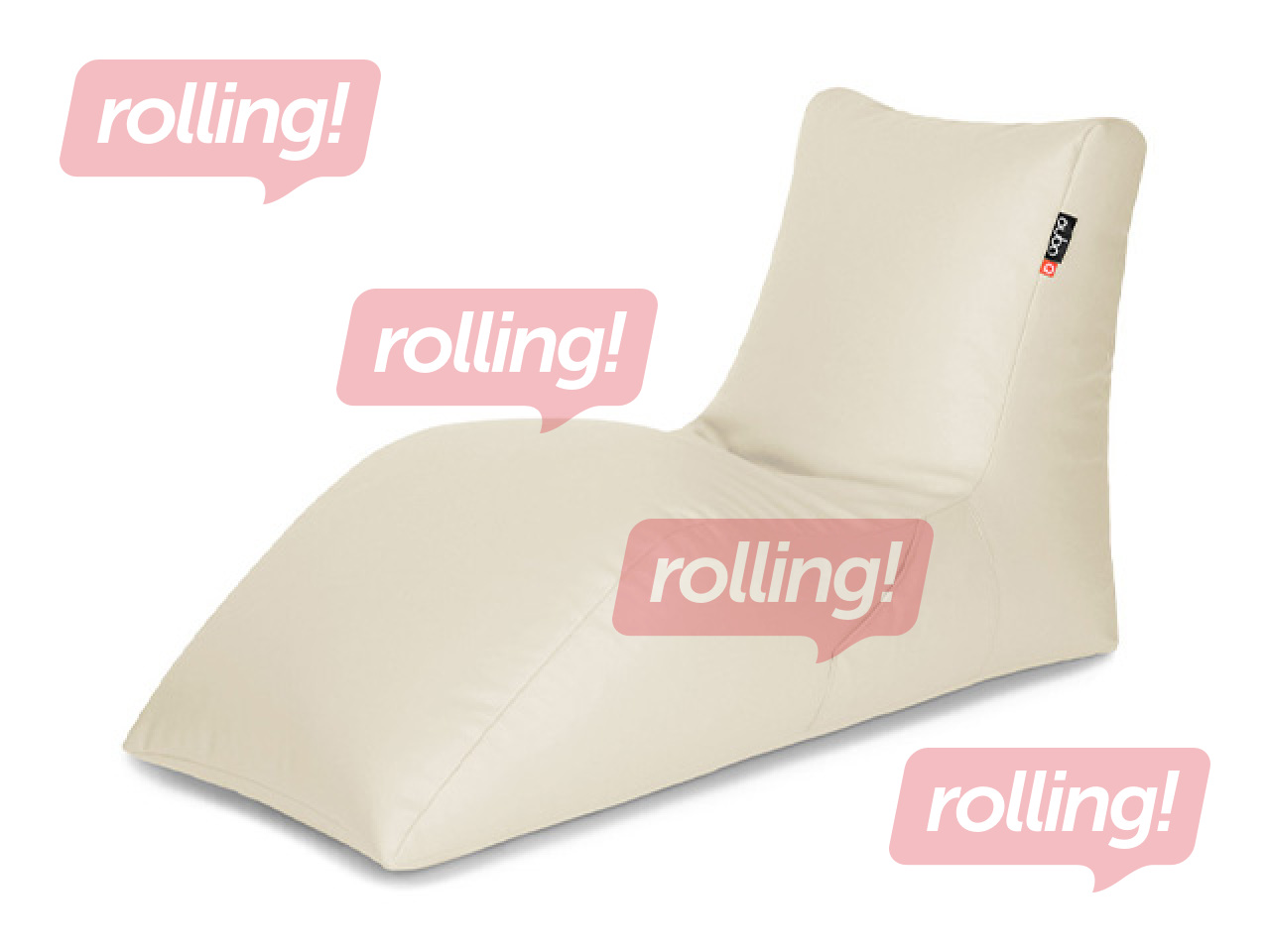 Sēžammaiss Qubo Longer Coconut, Soft Fit