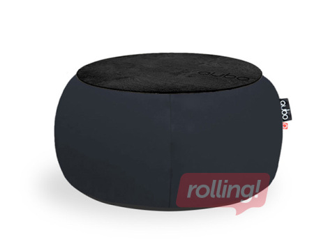 Сидячий стол Qubo Combo Just Table + Just Top Black, Soft Fit