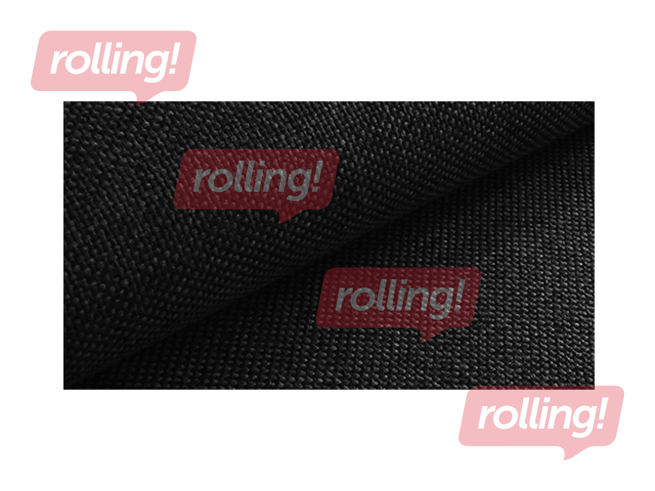 Sēžammais ar sēžamgaldu Qubo Combo Lounger + Just Table + Just Top Black, Ebony Mesh Fit