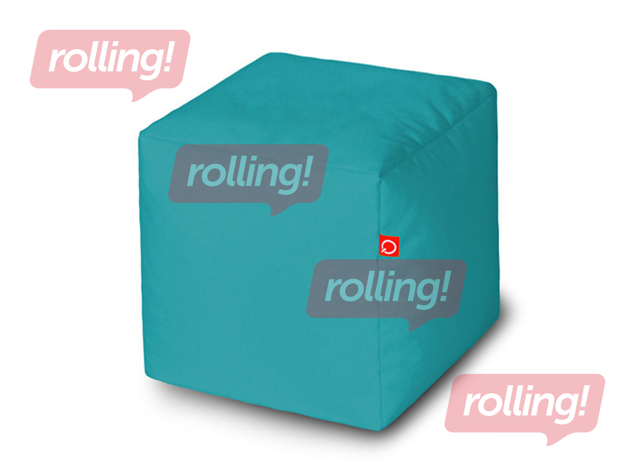 Qubo Cube 50 Aqua, Pop Fit Pouf