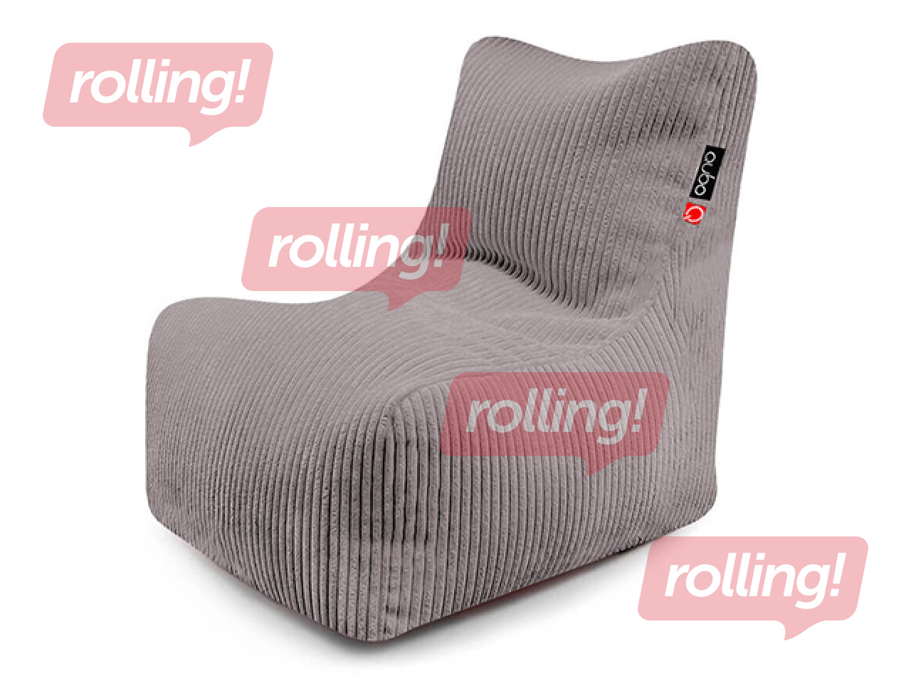 Qubo Noa Wood, Feel Fit Bean Bag Chair