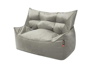 Кресло-мешок Qubo Kala Bay Silver, Velvet Fit