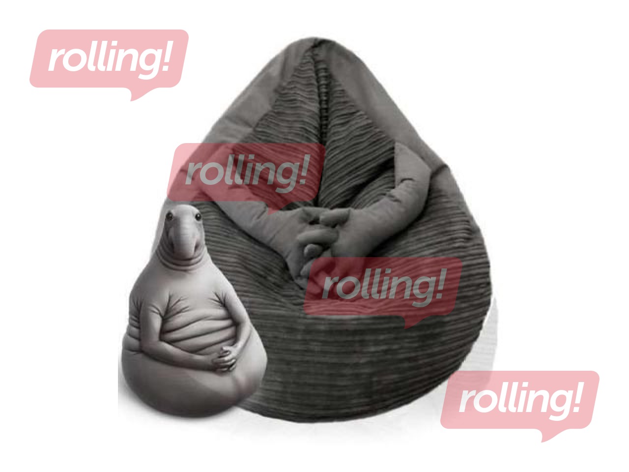 Sēžammais Qubo Snorp Roche, Velvet Fit