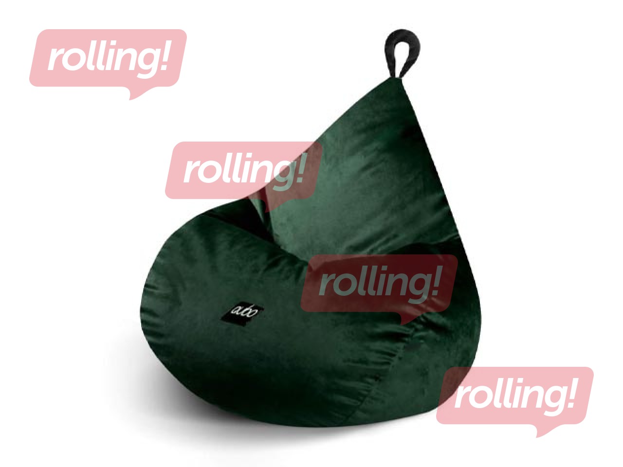 Bean Bag Qubo Tiny Drop Emerald, Fresh Fit