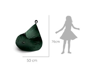 Sēžammais Qubo Tiny Drop Emerald, Fresh Fit