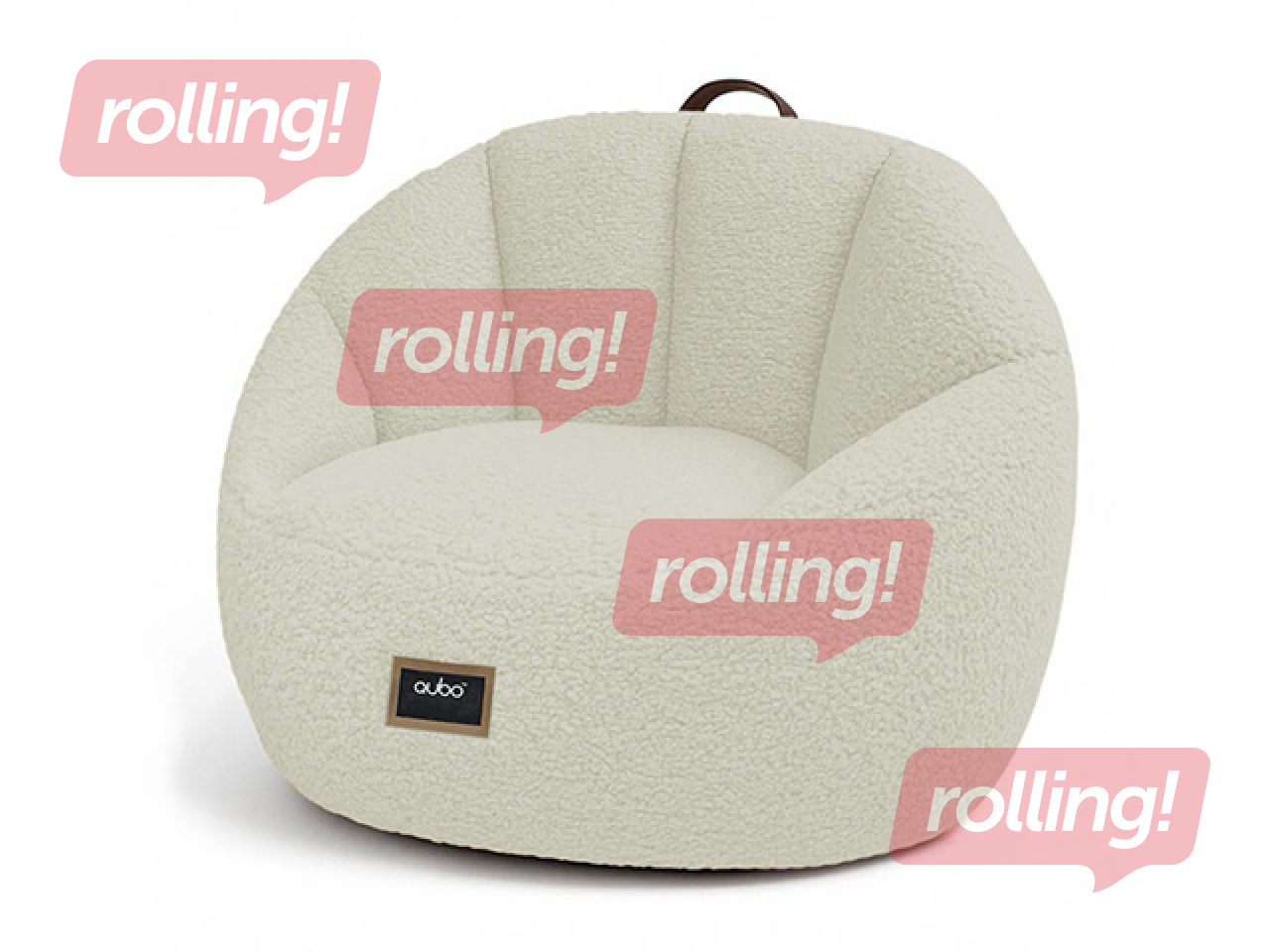 Sēžammaiss Qubo, Zennel, Fluffy Fit, Snowdrop