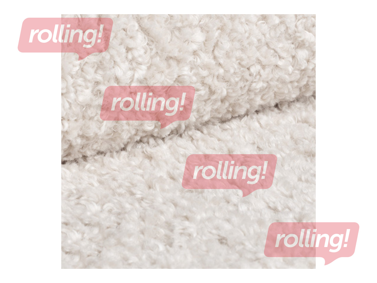 Sēžammaiss Qubo, Zennel, Fluffy Fit, Snowdrop