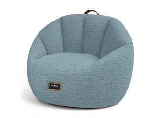 Bean Bag Qubo, Zennel, Fluffy Fit, Cloud