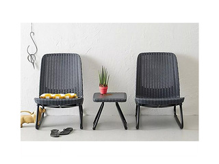 Dārza mēbeļu komplekts Keter Rio, Patio Set, pelēks