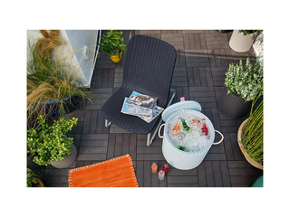 Dārza mēbeļu komplekts Keter Rio, Patio Set, pelēks