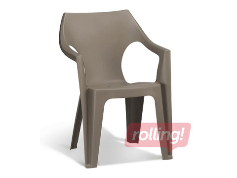 Dārza krēsls Keter Dante, Low Back, brūns