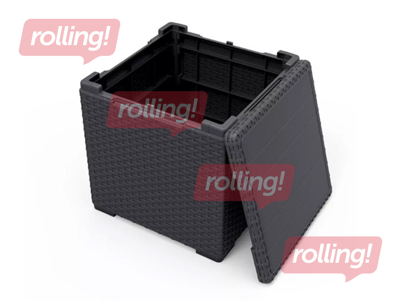 Garden table, storage box Keter Vigo, grey