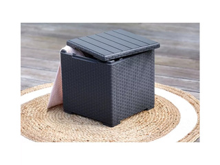 Garden table, storage box Keter Vigo, grey