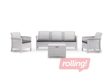 Комплект садовой мебели Bica Set Venezia 3, белый