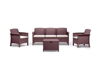 Aiamööbli komplekt Bica Set Venezia 3, pruun