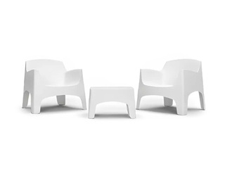 Aiamööbli komplekt Bica Set, Ibiza Terrace, valge