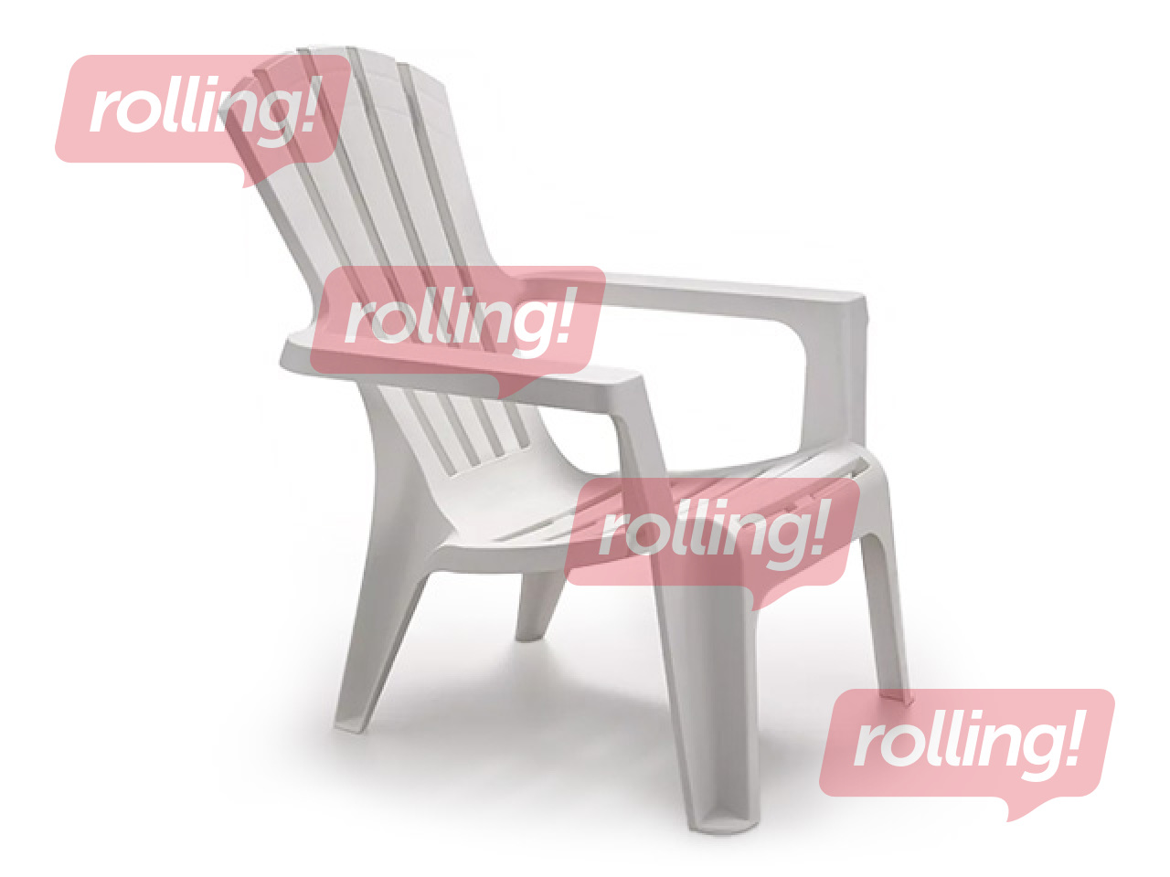 Dārza krēsls Bica Maryland, balts