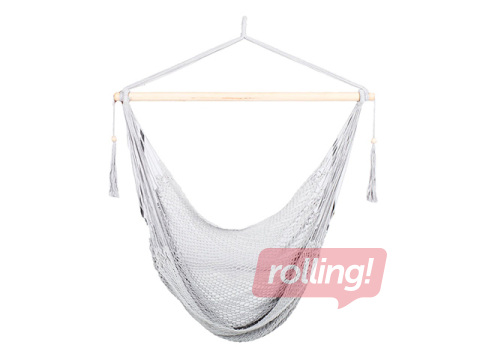 Piekaramais šūpuļkrēsls Carina, pelēks