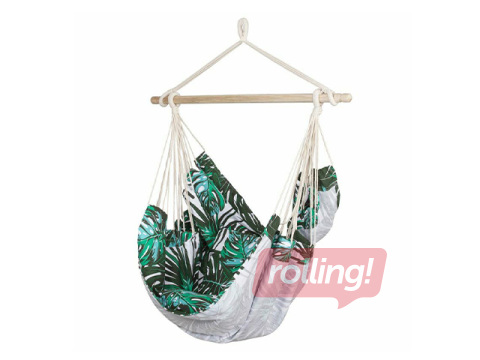 Piekaramais šūpuļkrēsls Springos, Brazīlijas, zaļš