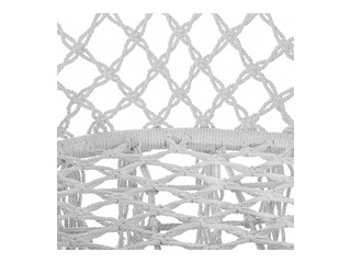 Piekaramais šūpuļkrēsls Springos, ar bārkstīm, pelēks