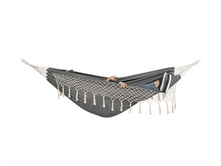 Šūpuļtīkls Springos, pelēks, 200×150cm