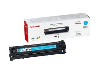 Tonera kasete Canon 716, ciānzila, (1500 lpp.)