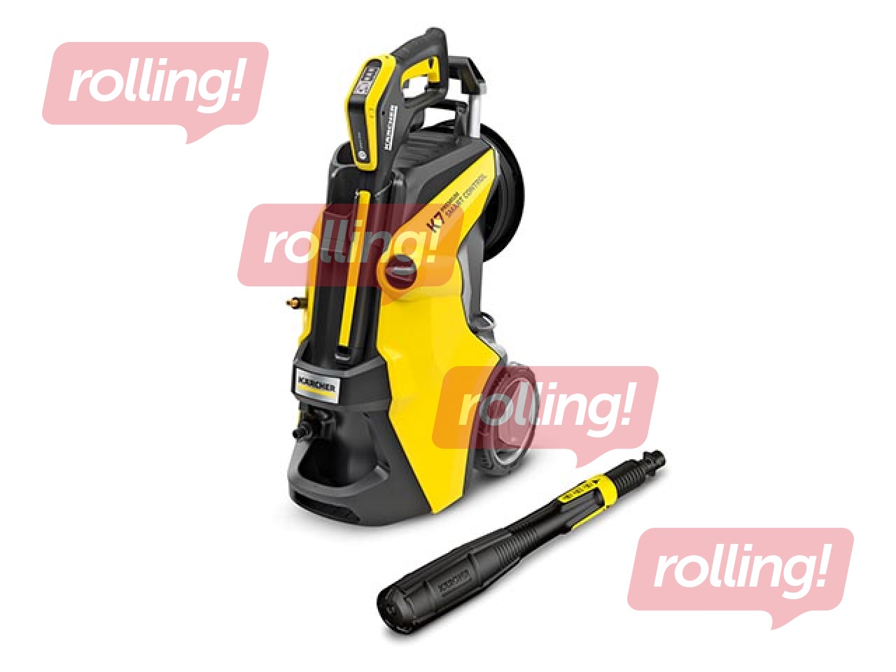 Мойка высокого давления Kärcher K7 Premium Smart Control, 3000 Вт, жёлтая