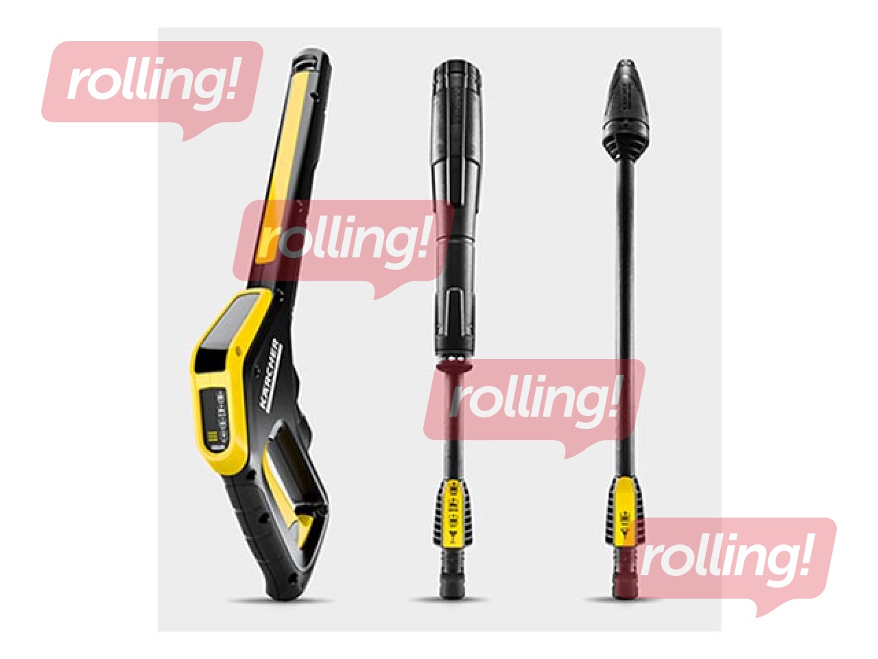 Augstspiediena mazgātājs K4 Premium, dzeltens 