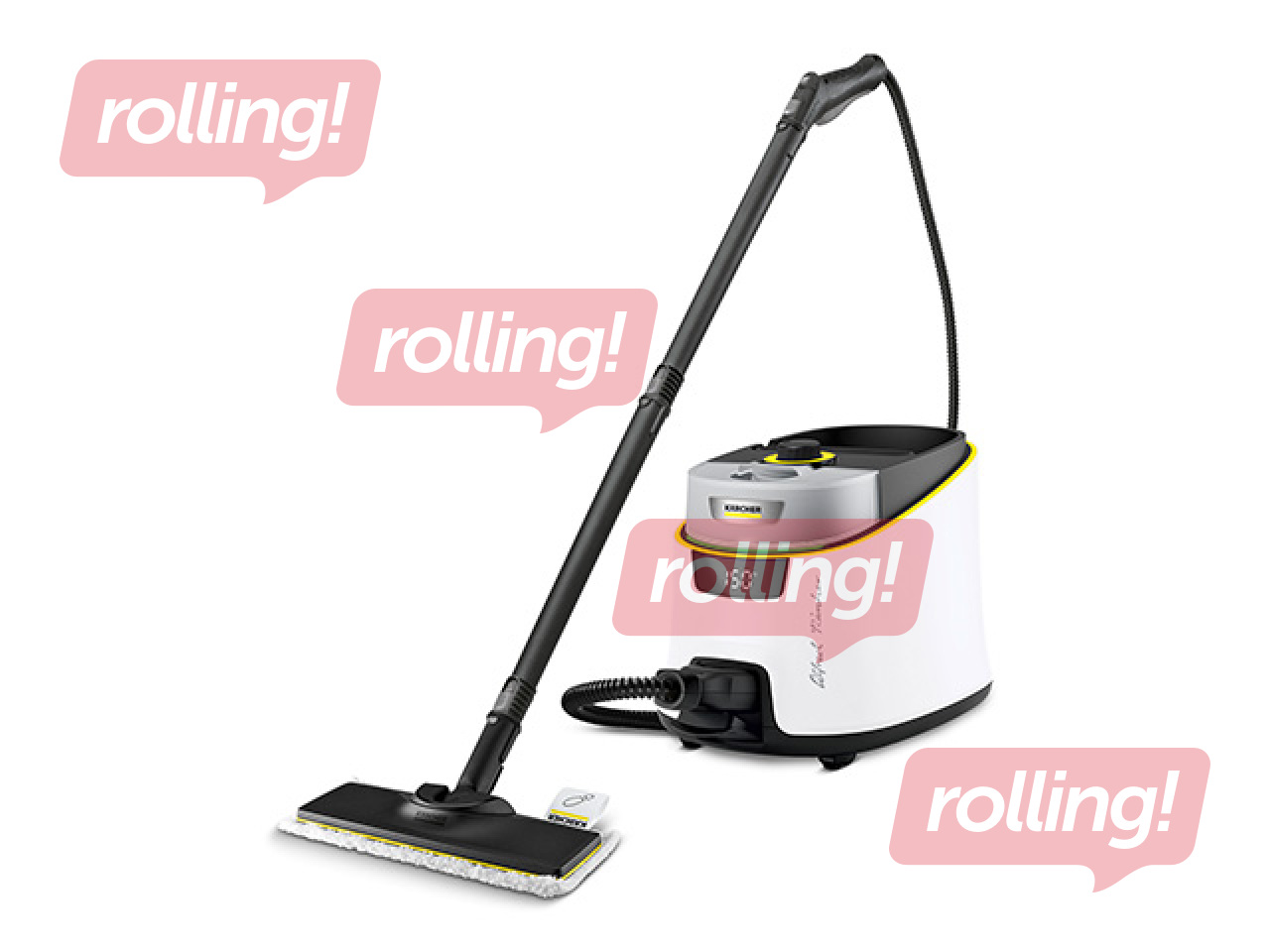 Tvaika tīrītājs SC 5 Deluxe Signature Line, balts