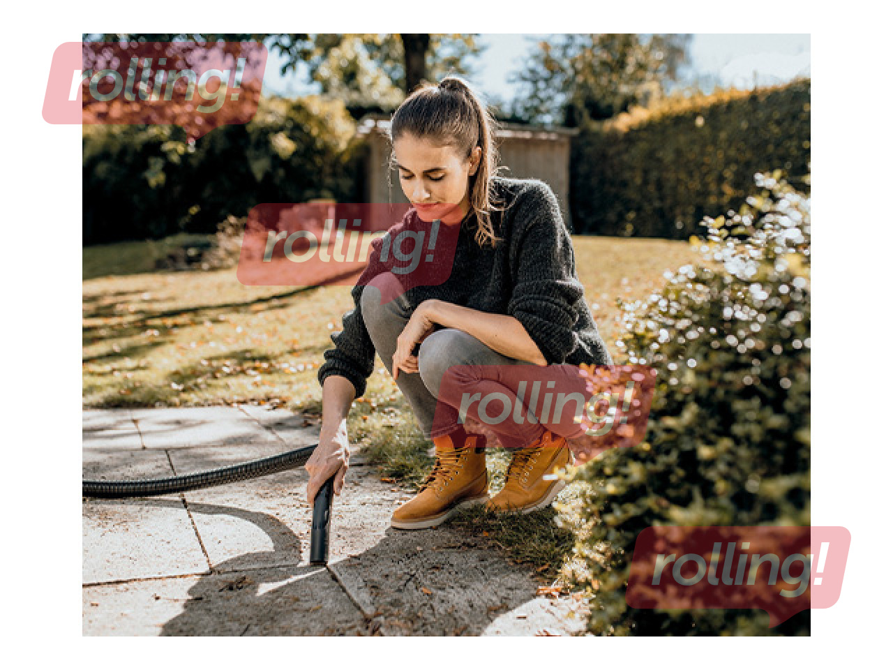 Putekļu sūcējs Kärcher WD 6 slapjai un sausai uzkopšanai, dzeltens