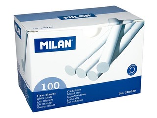 Мел Milan, белый, 100 шт.
