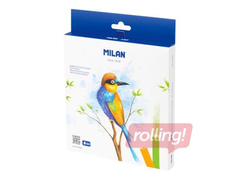 Pasteļkrītiņi mīkstie Milan Art, 24 krāsas