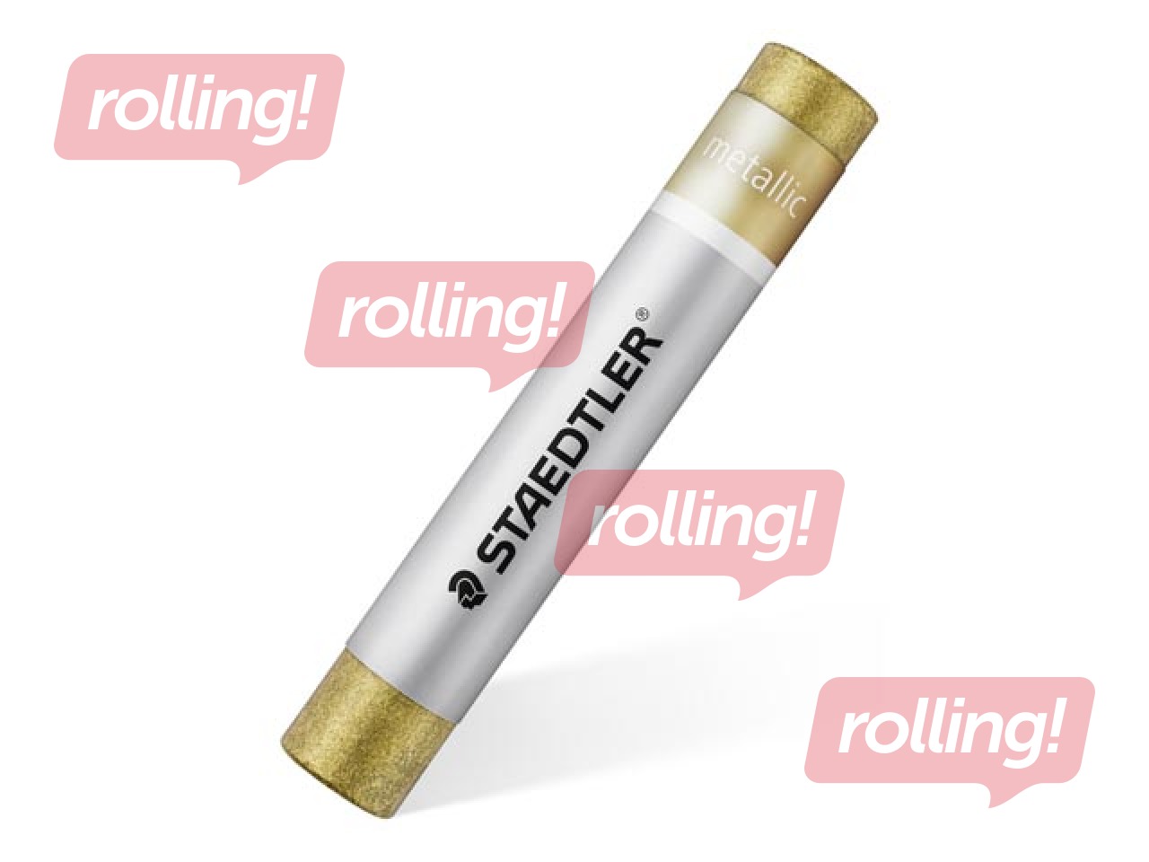 Eļļas krītiņi Oil Pastels Staedtler 2420M, 6 metāliskas krāsas