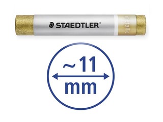 Eļļas krītiņi Oil Pastels Staedtler 2420M, 6 metāliskas krāsas
