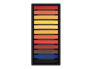 Pasteļkrītiņi mīkstie Milan Art, portreta, 12 krāsas